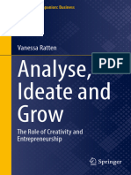 Analyse, Ideate and Grow The Role of Creativity and Entrepreneurship (Vanessa Ratten) (Z-Library)