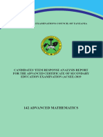 142 Advanced Mathematics