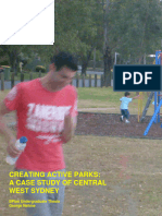 Creating Active Parks: A Case Study of Central West Sydney: Bplan Undergraduate Thesis George Nehme