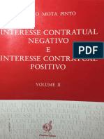 PINTO, Paulo Mota - Interesse Contratual Negativo e Interesse Contratual Positivo Volume II