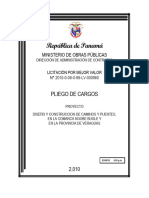 Dise o y Const de Caminos y Ptes en La Comarca Ngobe Bugle y en La Prov de Veraguas