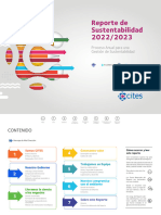 Reporte de Sustentabilidad 2022 2023 CITES