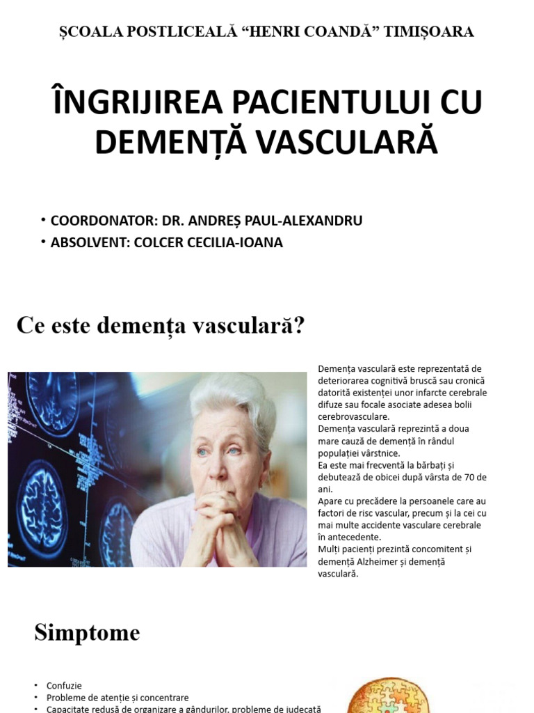 Dementa Vasculara | PDF