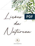 Lições Da Natureza - Dóris Schultz Rosa