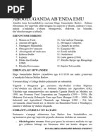 Engero n'Ebisoko mu Luganda | PDF