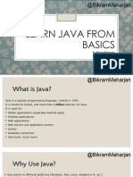 Learn Java From Basics - Bikram