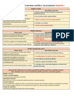 Dosificación Trimestre 3