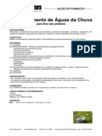 Aproveitamento de Águas Da Chuva: para Fins Não Potáveis