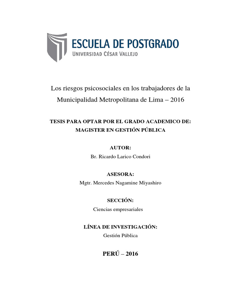 Larico CR | PDF