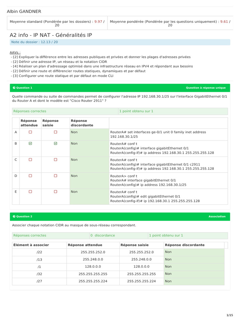 Associer types de serveurs DHCPv6 et messages | PDF | Adresse IP | I Pv6