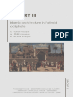 History Iii: Islamic Architecture in Fatimid Caliphate