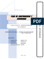 Plan de Contingencia y Seguridad Hospedaje Ferreyro