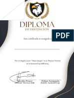 Certificado Sub 17