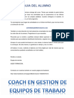 Como Funciona El Curso de Coach en Gestion de Equipos de Trabajo