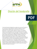 Prensentacion Oracion Del Hondureño