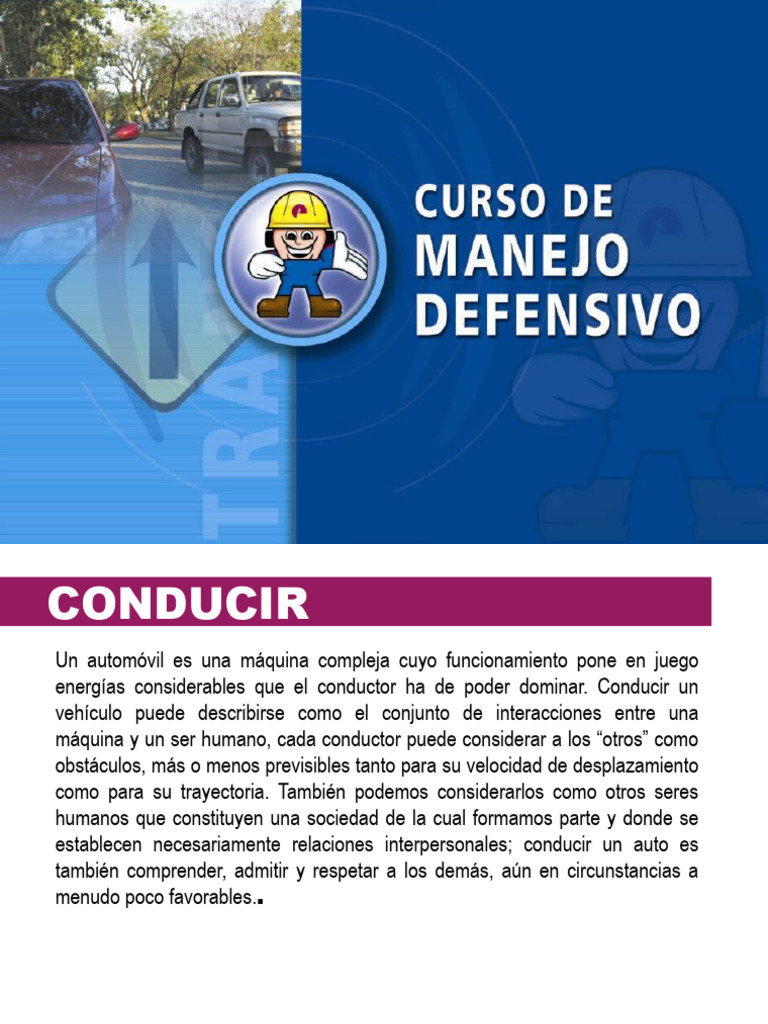 Manejo Defensivo En Espanol _ Curso de Manejo Defensivo de Texas en ...