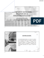 Transfusión Sanguínea - Alcances de La Inmunohematologia PDF