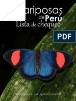 Peru Checklist Mariposas Butterflycatalogs