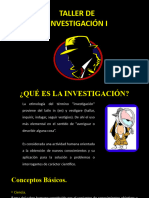 Diapositivas de Taller de Investigacion