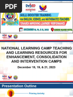 Session 1 - NLC - Orientation For Untrained Teachers