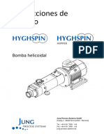 Instrucciones de Servicio Hyghspin Bomba Helicoidal