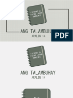 Ang Talambuhay Piling Larang