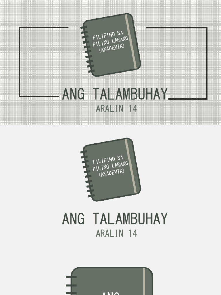 Ang Talambuhay Piling Larang | PDF