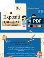 Analytic Exposition Text KLS X