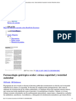 Farmacología Quirúrgica Ocular - Córnea Endotelial de Seguridad y Toxicidad - ReadCube Artículos