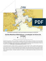 Cartas Náuticas Eletrônicas - A Evolução Na Forma de Navegar - Marinha Do Brasil