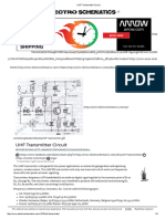 UHF Transmitter Circuit (Microfone Sem Fio)