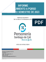 @ENERO 22. Informe de Seguimiento PQRSD II Semestre