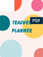 Teacher Planner