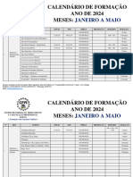 Calendário de Formsção - 2024 - JADUSA