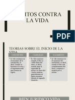 Delitos Contra La Vida El Cuerpo y La Salud.