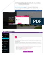 Manual Del Portal de Admisión Upch - Como Subir Documentos para Continuar Su Inscripción