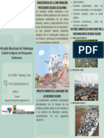 Folleto No 11 - Consecuencias de La Contaminación Por Residuos Sólidos en Colombia
