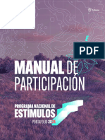 Manual Portafolio Programa Nacional de Estimulos 2024
