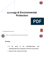 Ecology & Environmental Protection