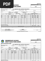 Member'S Savings Remittance Form (MSRF) : HQP-PFF-053 | PDF | Business