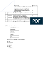 Indikator - Soal - Kata - Baku Fix