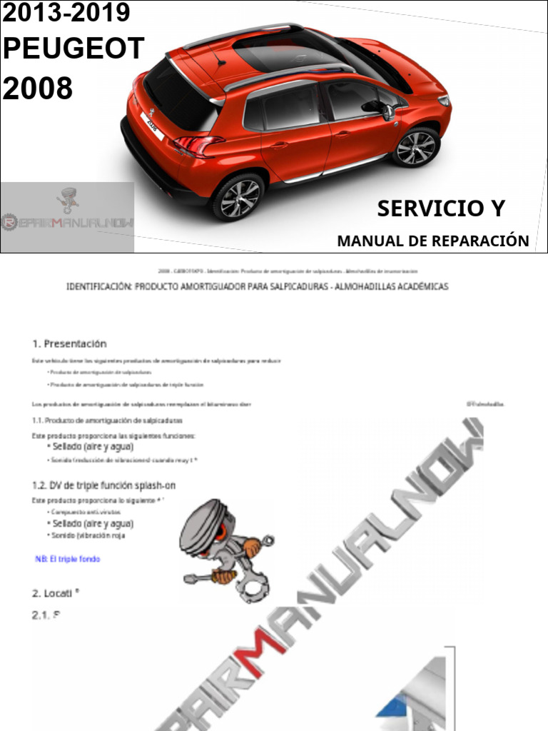 Peugeot 2008 Service Zurckstellen