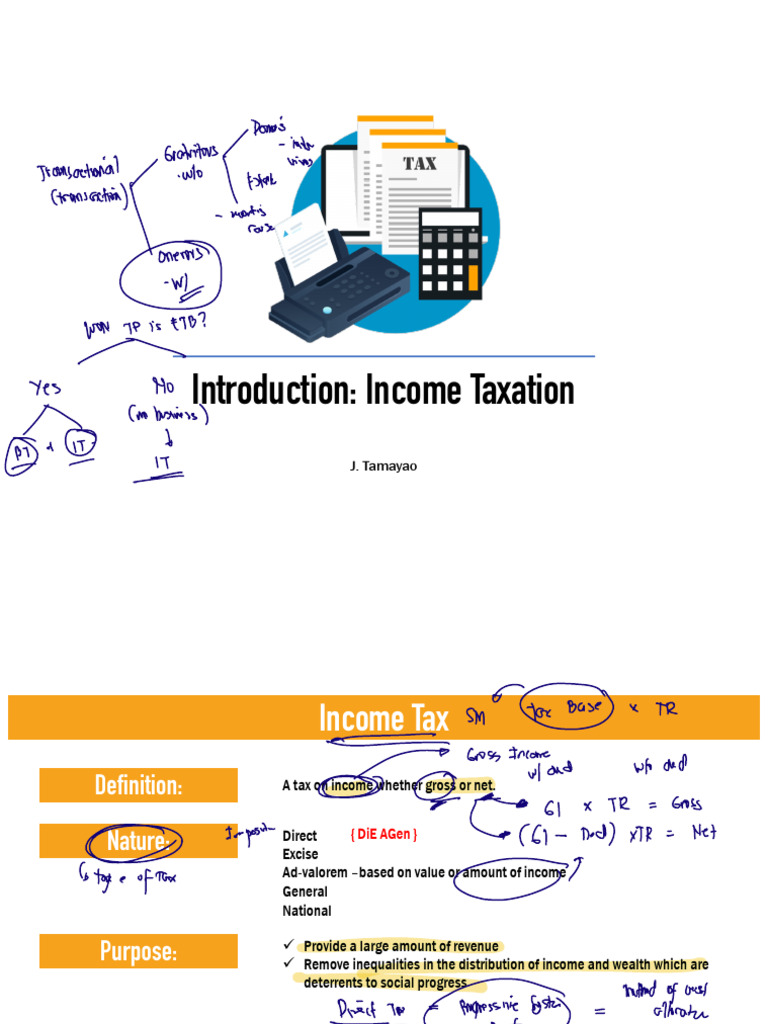 Understanding Income Taxation Basics | PDF | Income | Gross Income