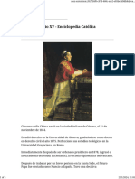 Papa Benedicto XV - Enciclopedia Católica