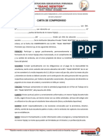 Carta de Compromiso