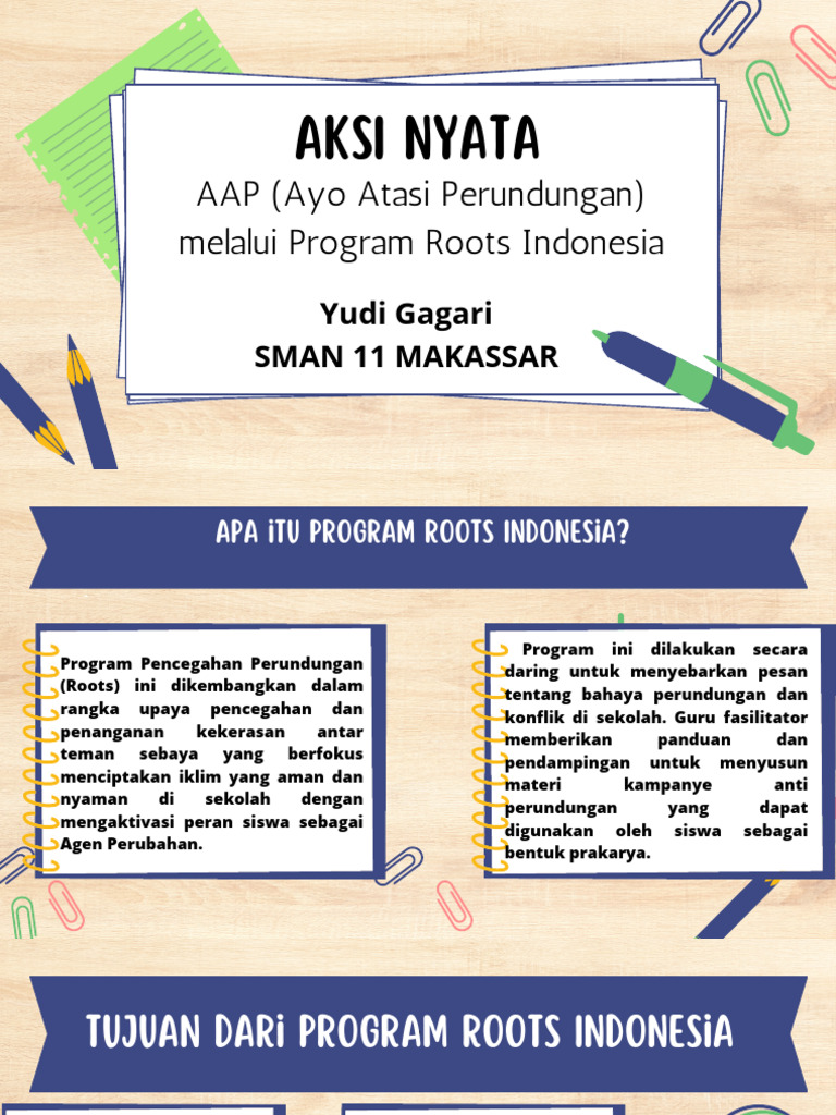 Program Roots: Pencegahan Perundungan | PDF