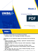 Week 2 Cell and Cell Membrane 2023