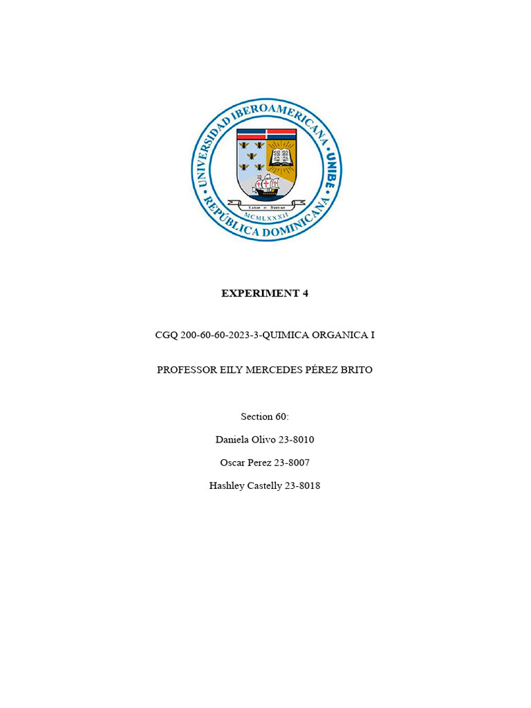 Orgo chem lab 4 pdf intermolecular force liquids