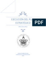 Ejecución Del Plan Estratégico