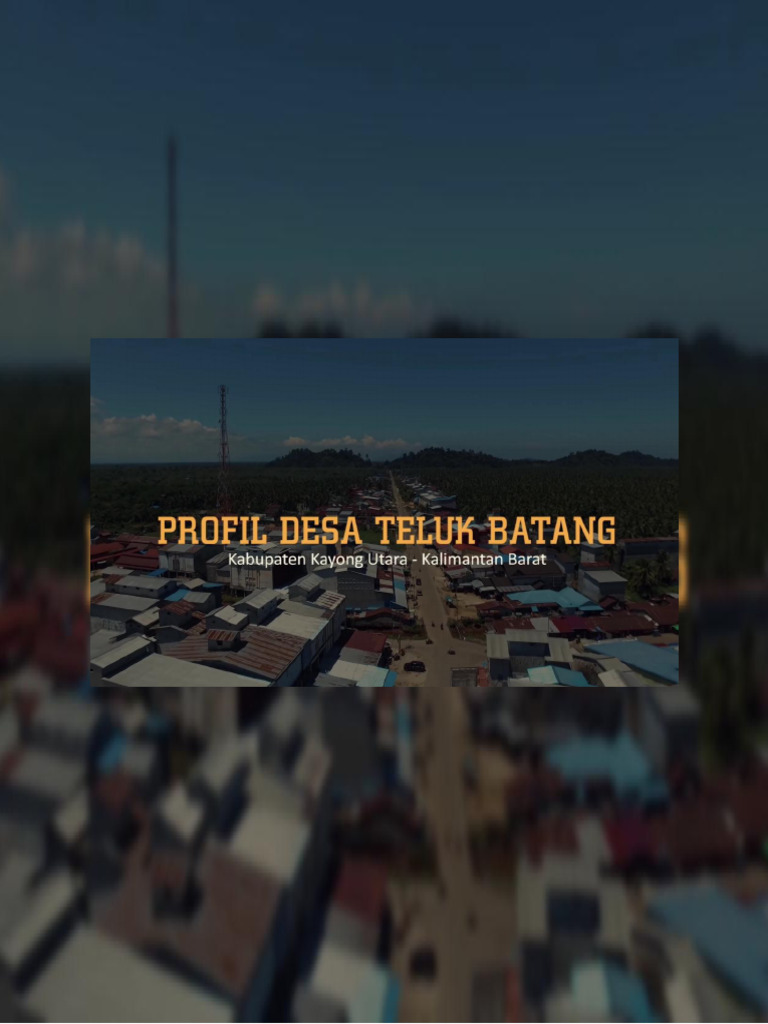 Sejarah dan Potensi Desa Teluk Batang | PDF | Perjalanan